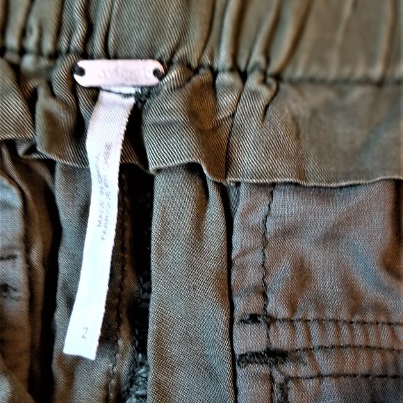 NWOT Free People Summer’s Over Green Cargo Pants 2 - Picture 6 of 10